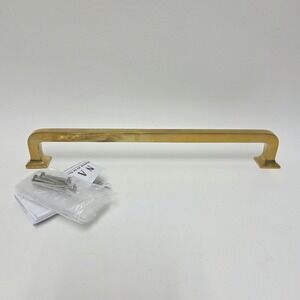 Rejuvenation Mission Drawer Pull Large 10" Unlacquered Brass Open Box